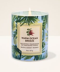 Warm Ocean Breeze Single Wick Candle