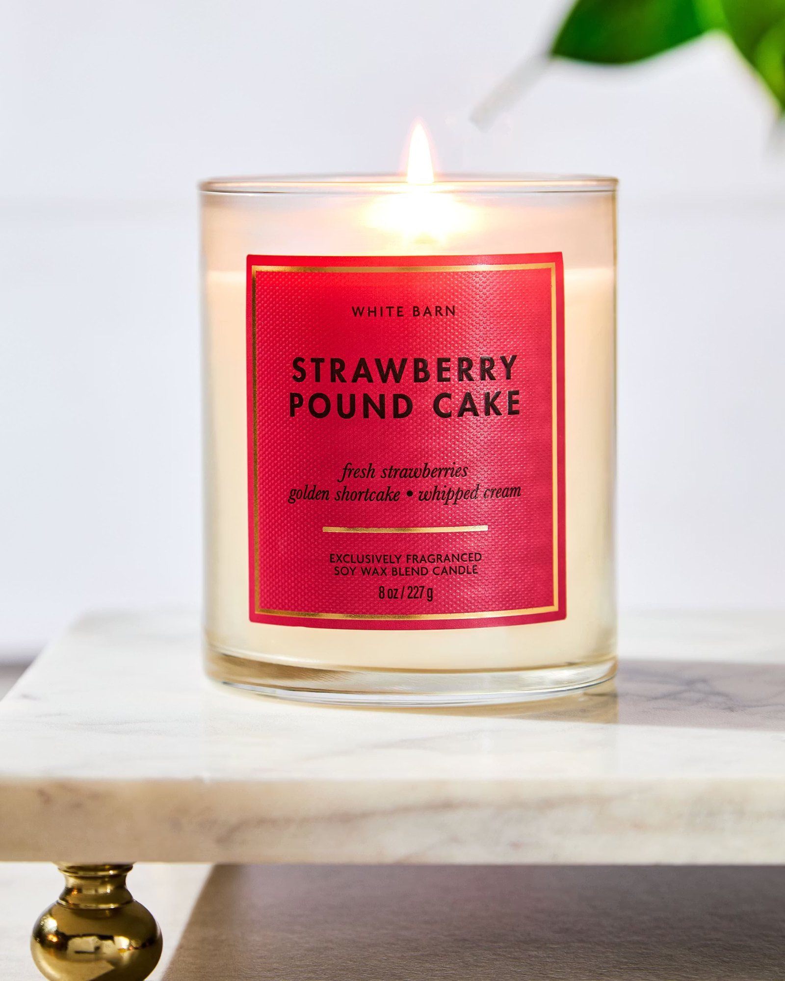 Strawberry Pound Cake Single Wick Candle - Image 6