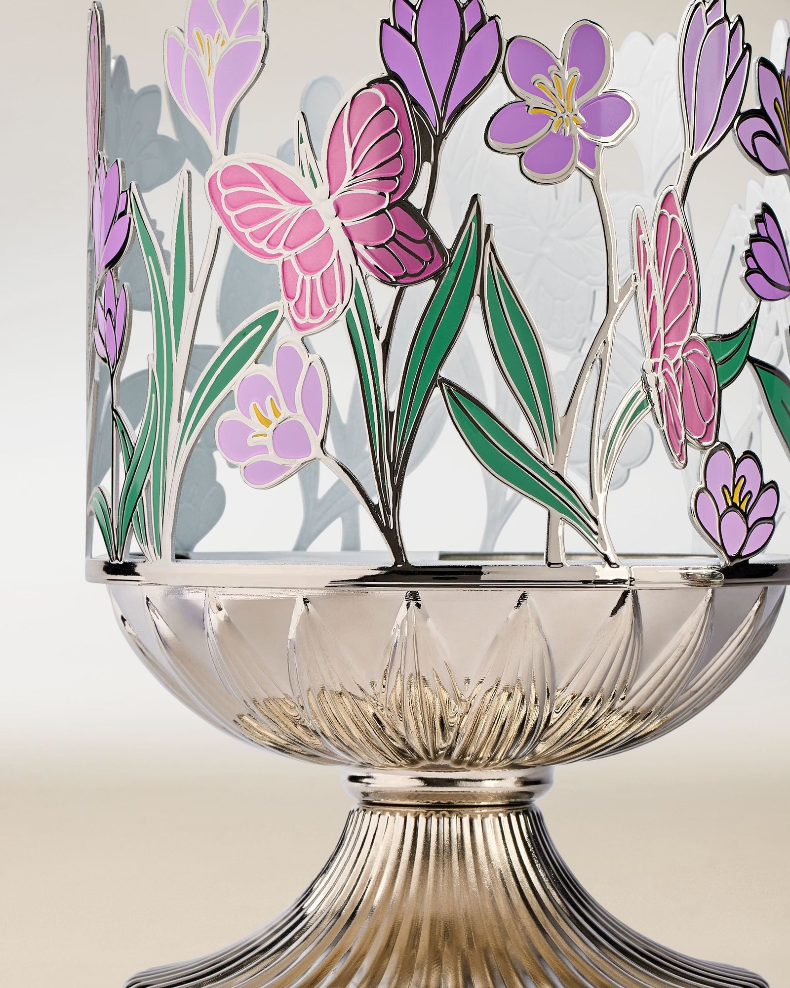 Butterfly 3-Wick Candle Holder - Image 3