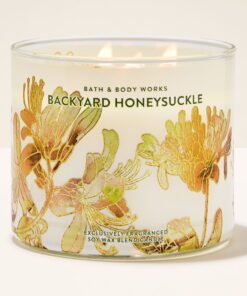 Backyard Honeysuckle 3-Wick Candle