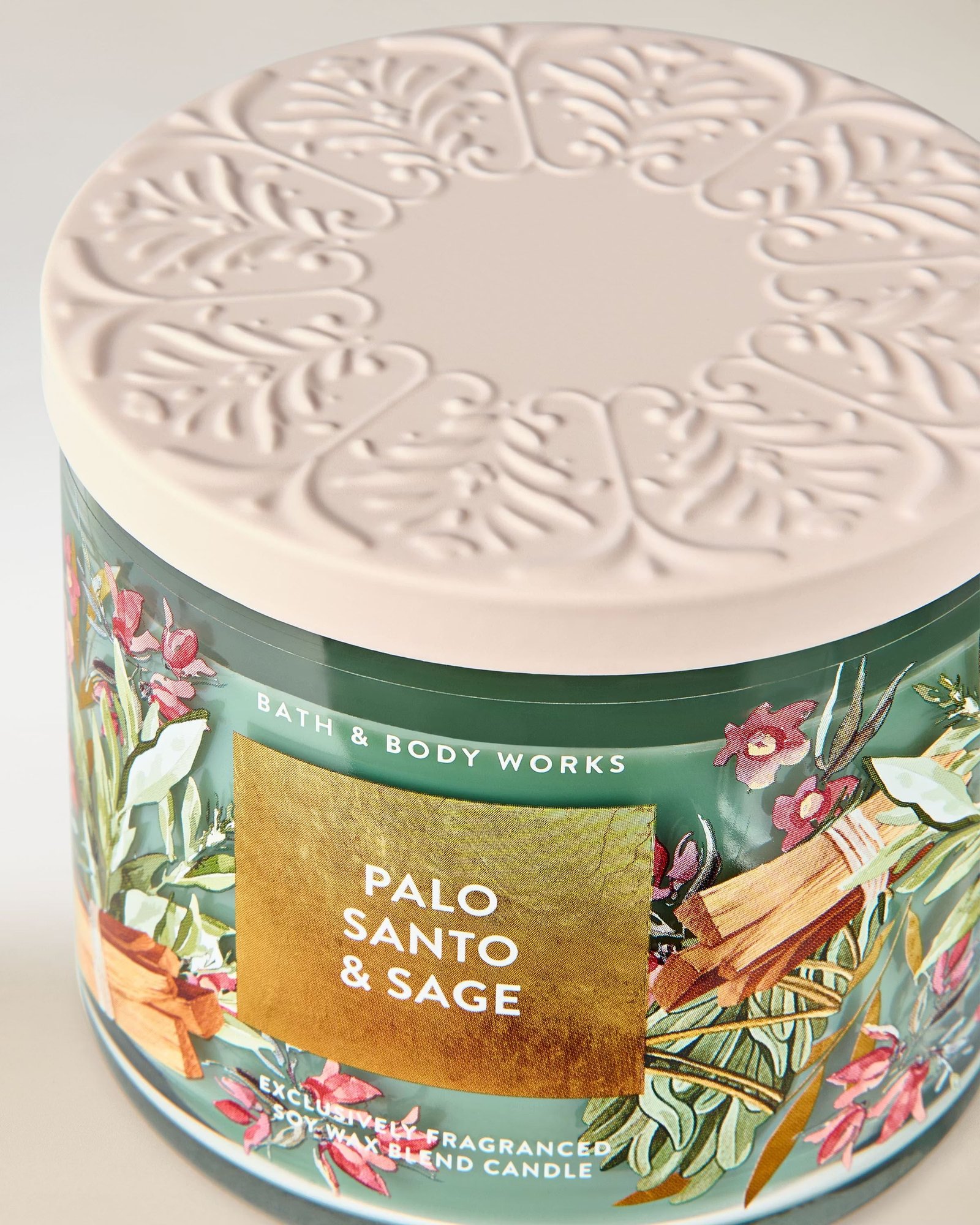 Palo Santo & Sage 3-Wick Candle - Image 2
