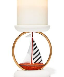 Sailboat Ring 3-Wick Candle Holder