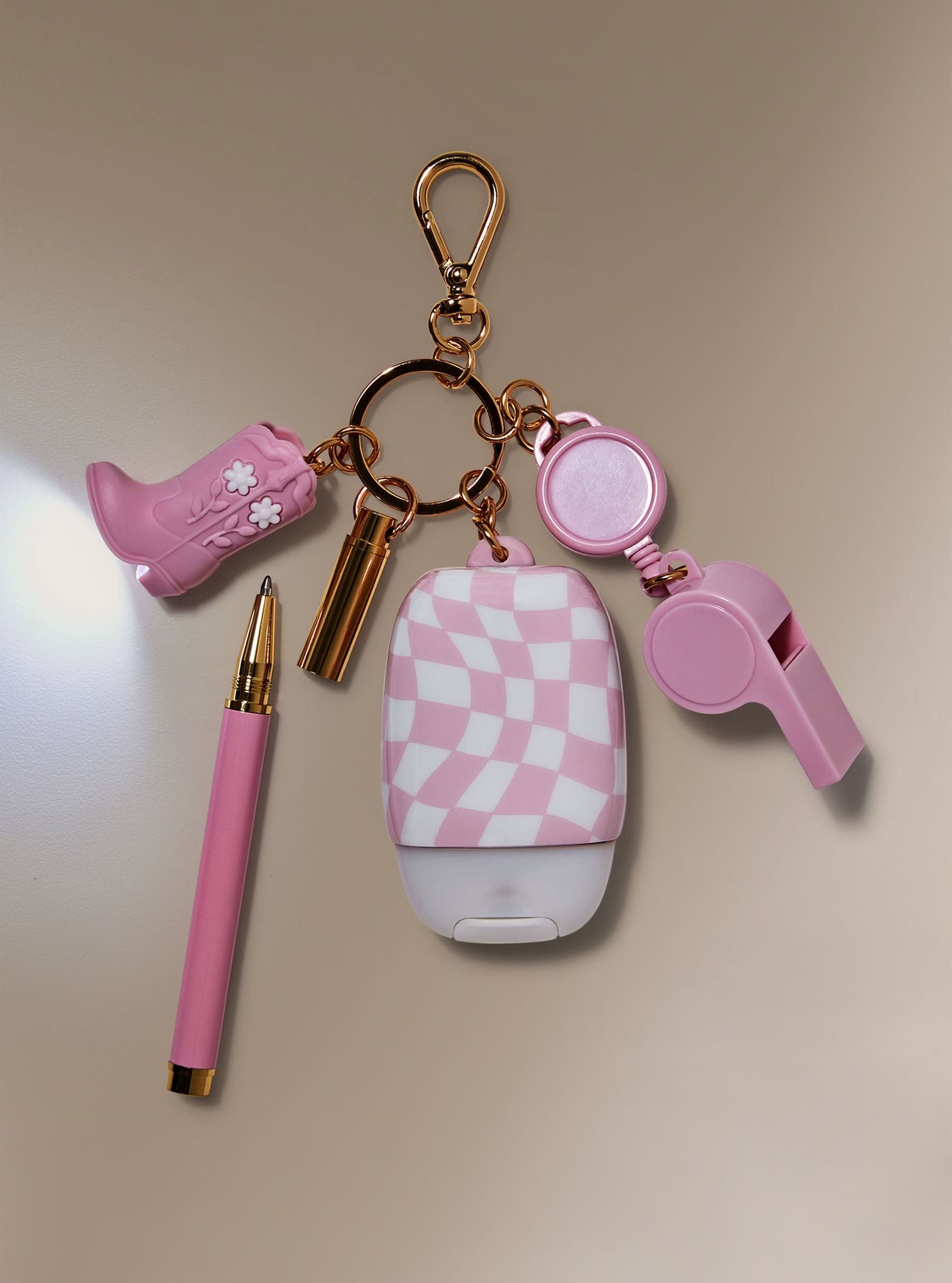 Light-up Cowgirl Boot Multi Use Keychain PocketBac Holder - Image 2