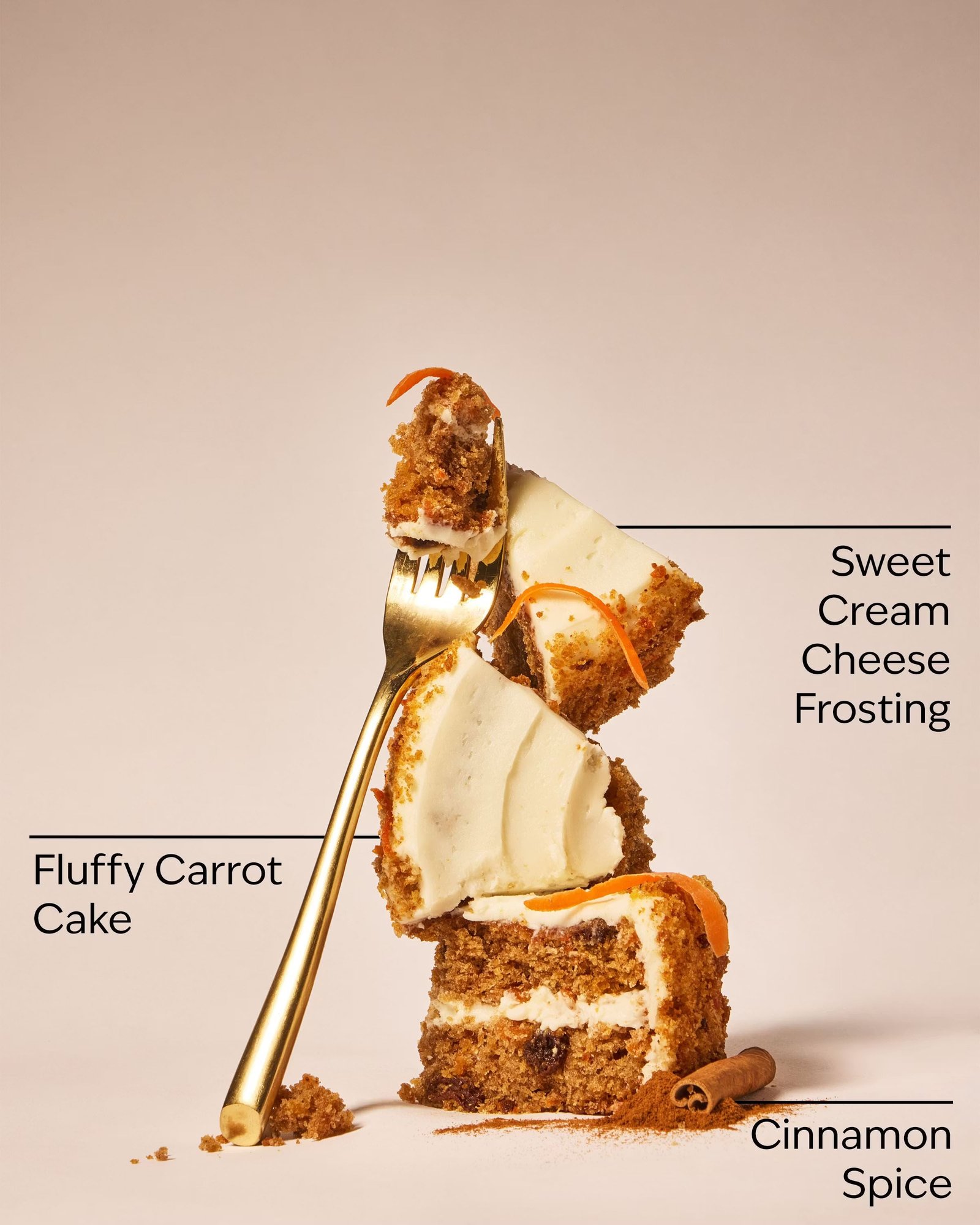 Sweet Carrot Cake 3-Wick Candle - Image 3