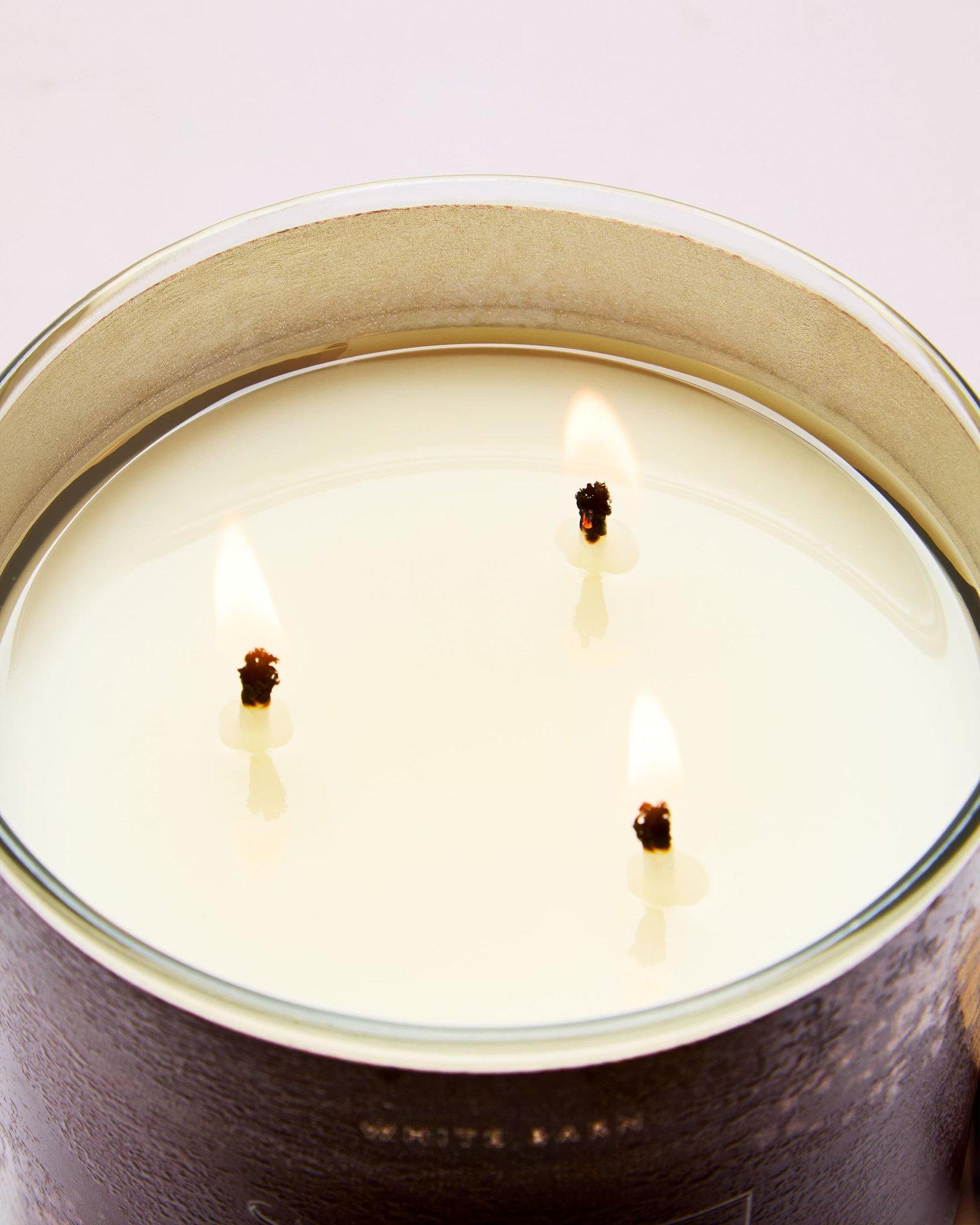 Mahogany Vanilla 3-Wick Candle - Image 4