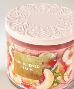 Alternative view of Sun-Ripened Peach 3-Wick Candle