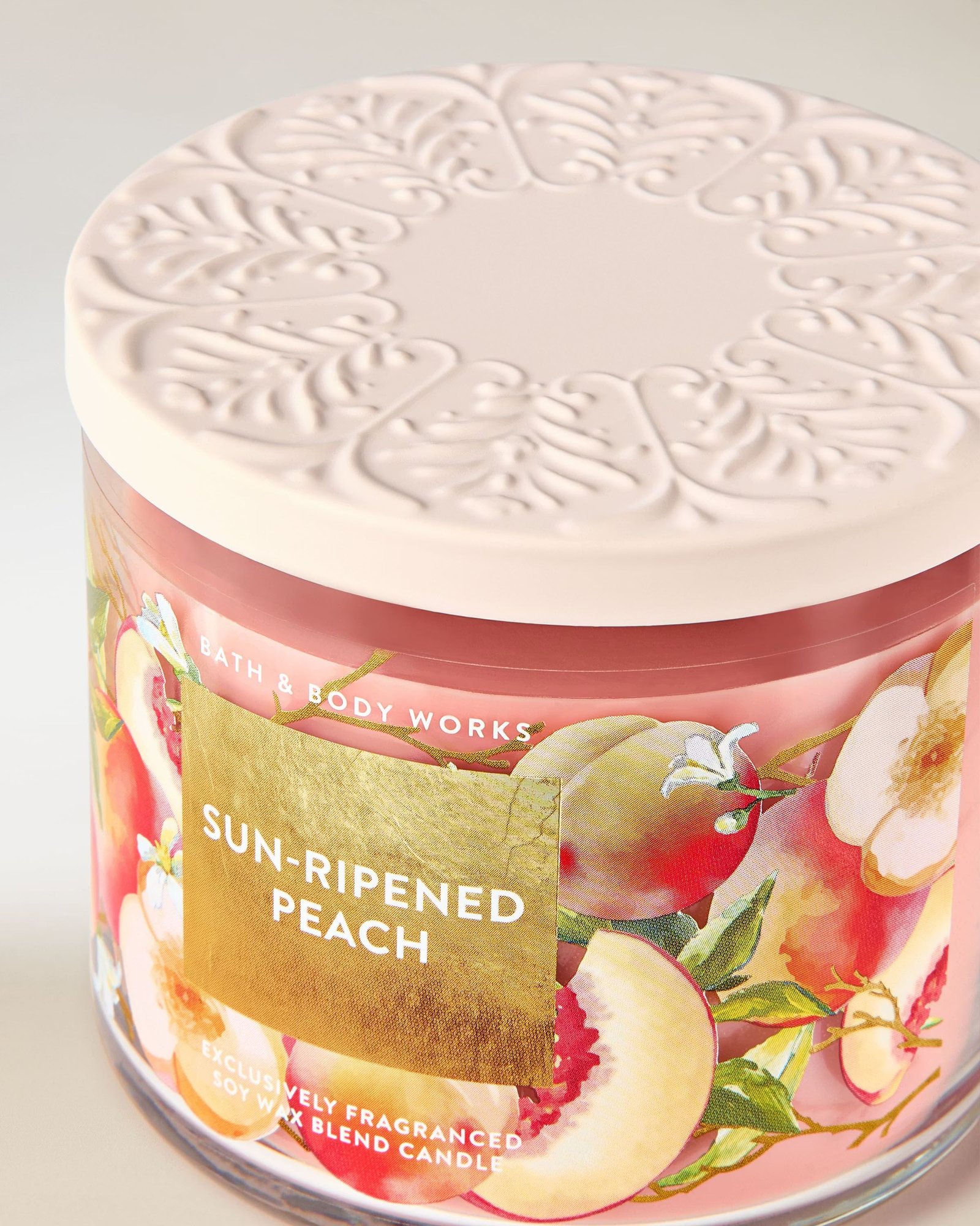 Sun-Ripened Peach 3-Wick Candle - Image 2