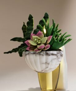 Stoneware Greenery Adjustable Wallflowers Scent Control™ Nightlight Fragrance Plug