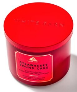 Strawberry Pound Cake 3-Wick Candle