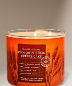 Cinnamon Sugar Coffee Cake 3-Wick Candle