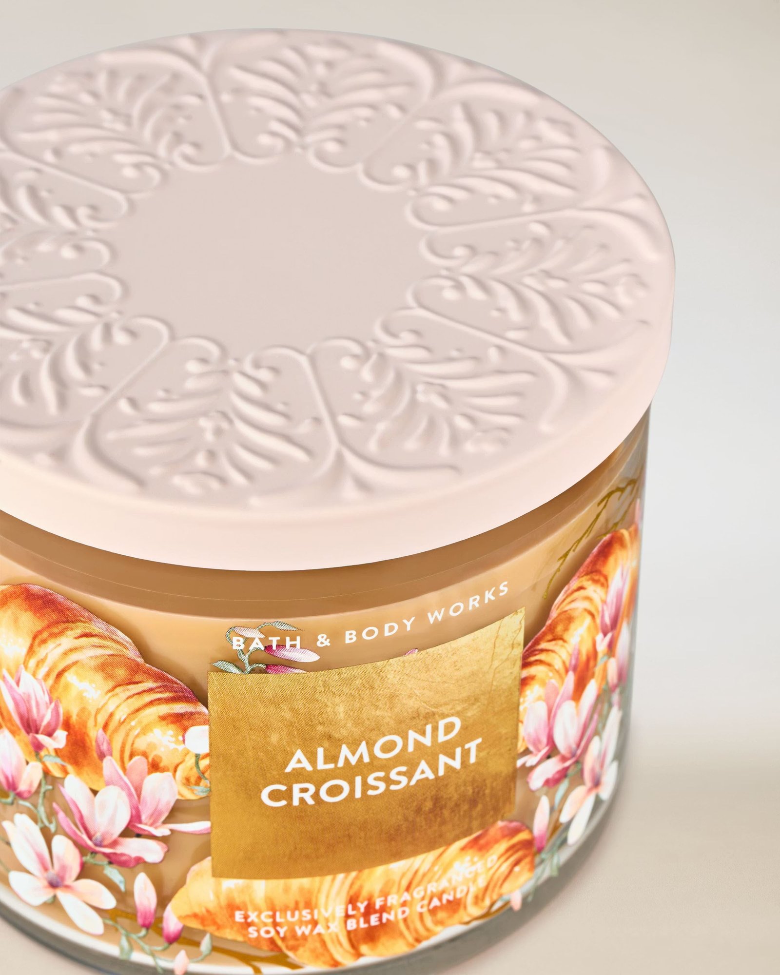 Almond Croissant 3-Wick Candle - Image 2