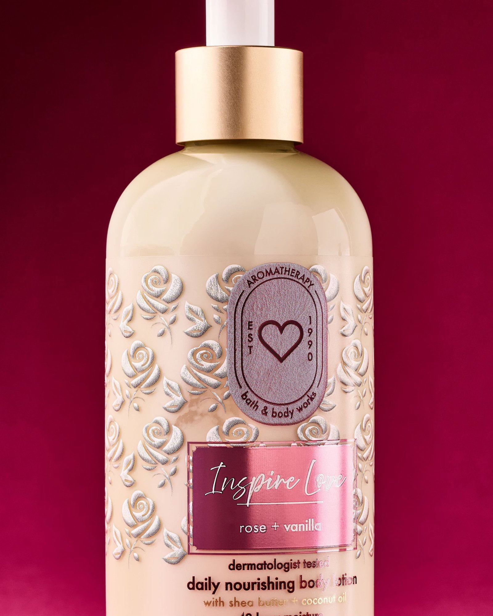 Rose Vanilla Moisturizing Body Lotion - Image 2