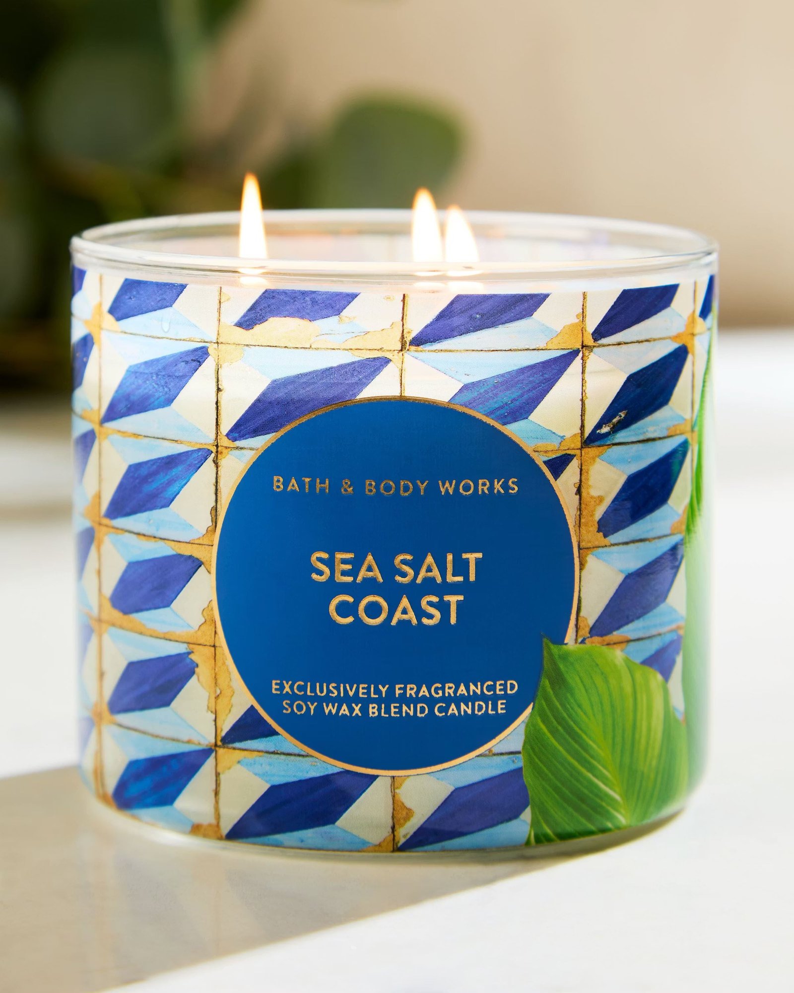 Sea Salt Coast 3-Wick Candle - Image 6