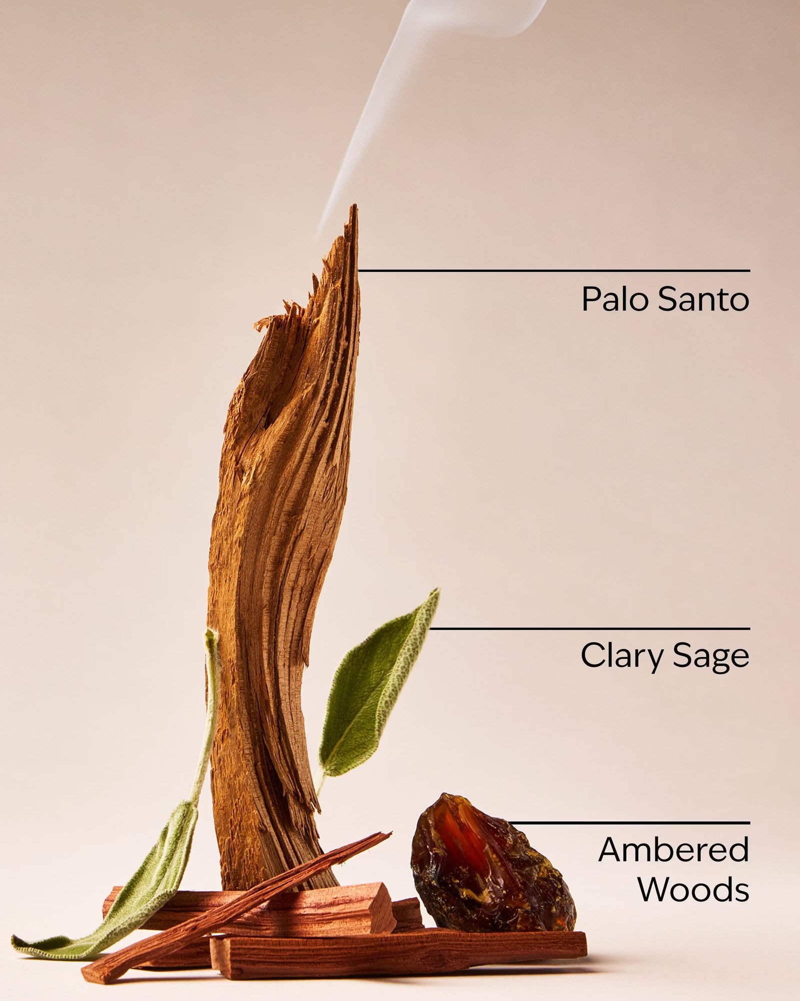 Palo Santo & Sage 3-Wick Candle - Image 3