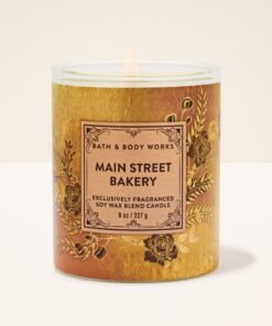 Main Street Bakery Single Wick Candle