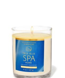 True Blue Spa Single Wick Candle