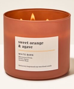 Sweet Orange & Agave 3-Wick Candle