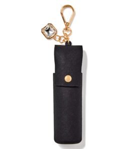 Textured Bling Charm Spray Sanitizer & Lip Holder