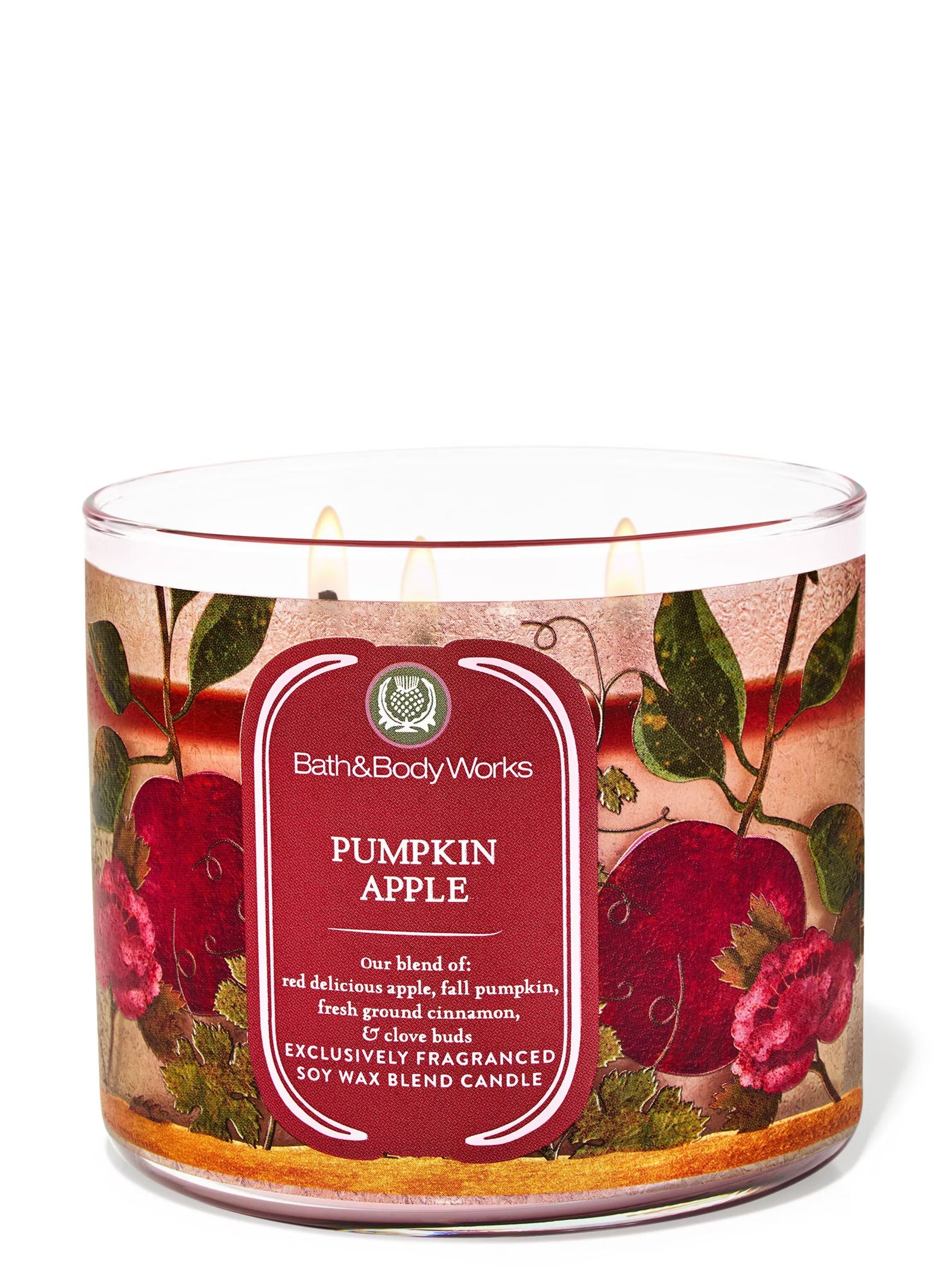 Pumpkin Apple 3-Wick Candle