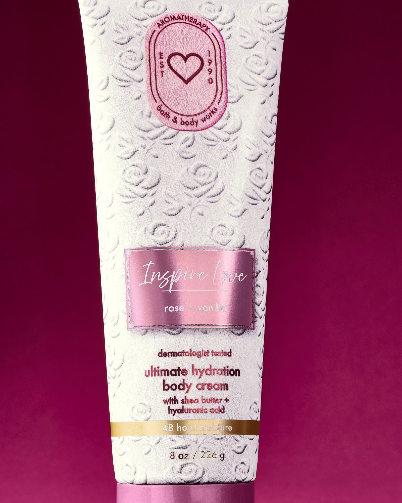 Rose Vanilla Ultimate Hydration Body Cream - Image 2