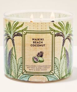 Waikiki Beach Coconut 3-Wick Candle