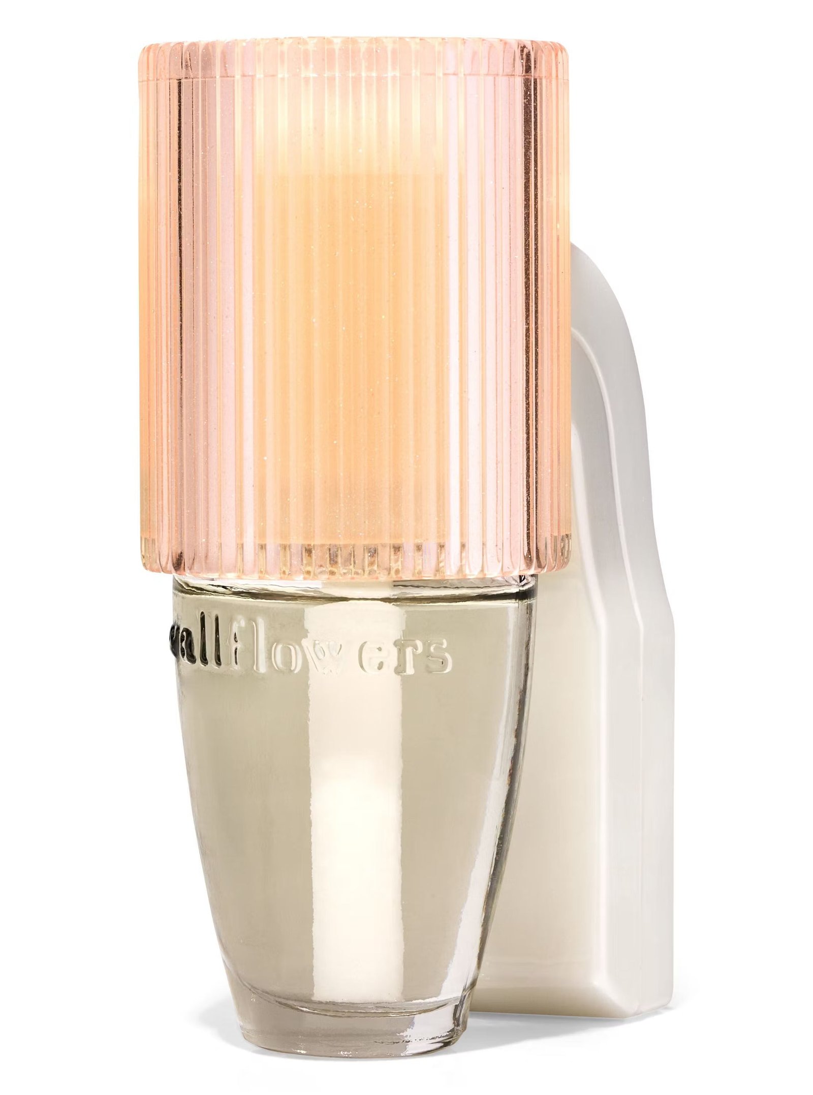 Champagne Sparkly Fluted Nightlight Wallflowers Scent Control™ Fragrance Plug - Image 2