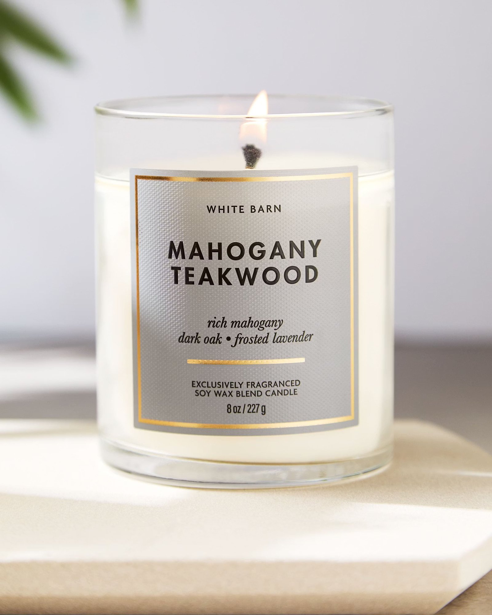 Mahogany Teakwood Single Wick Candle - Image 6