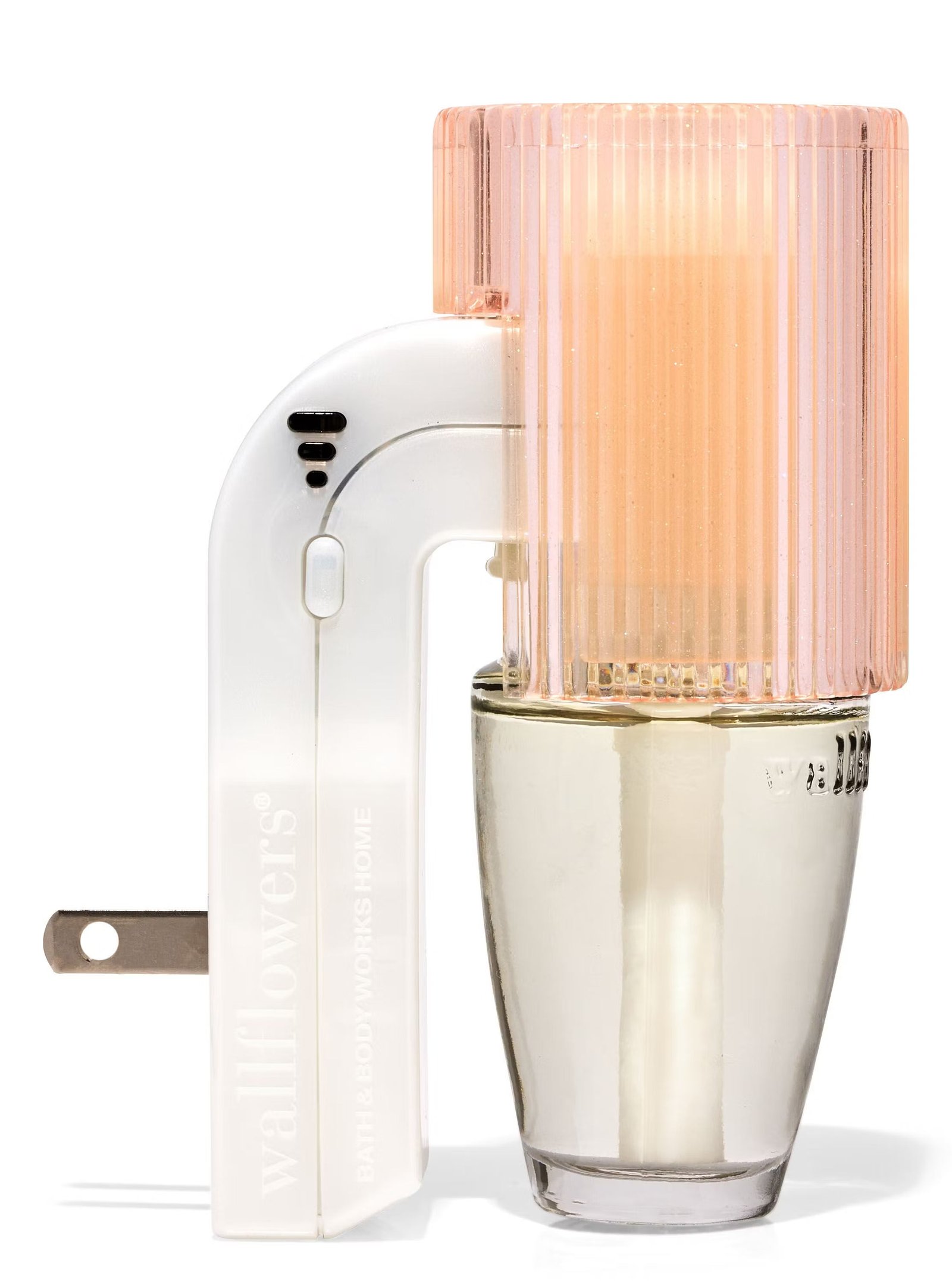 Champagne Sparkly Fluted Nightlight Wallflowers Scent Control™ Fragrance Plug - Image 3