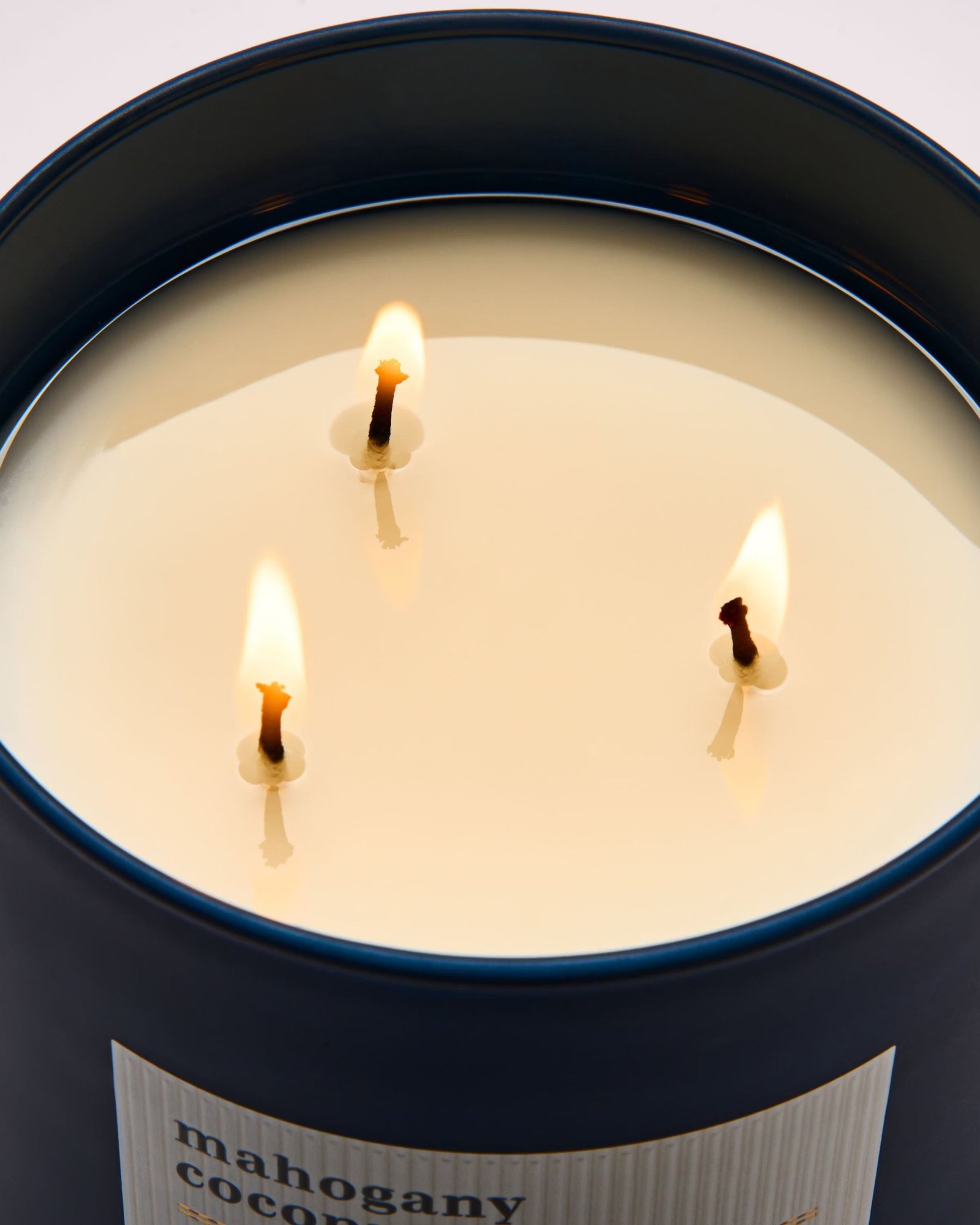 Mahogany Coconut 3-Wick Candle - Image 5