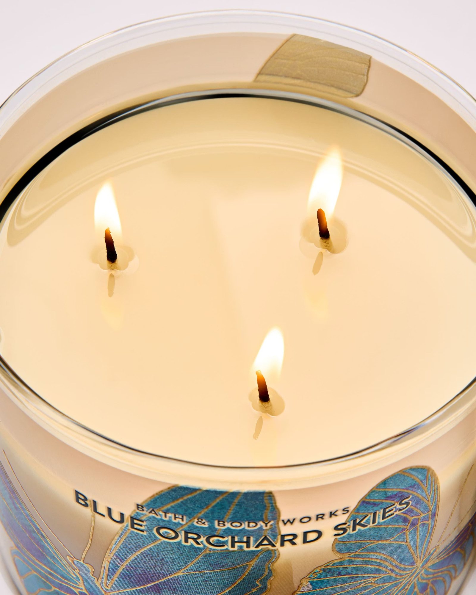 Blue Orchard Skies 3-Wick Candle - Image 5