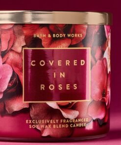 Alternative view of Covered In Roses 3-Wick Candle
