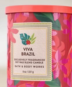Alternative view of Viva Brazil Single Wick Candle