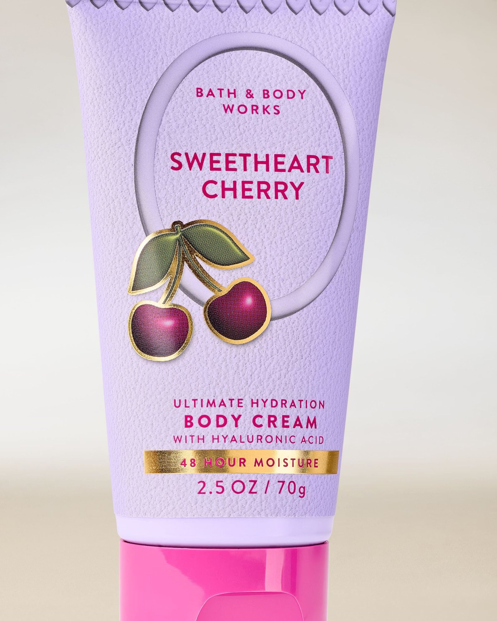 Sweetheart Cherry Travel Size Ultimate Hydration Body Cream - Image 2