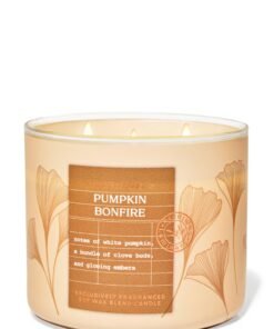 Alternative view of Pumpkin Bonfire 3-Wick Candle