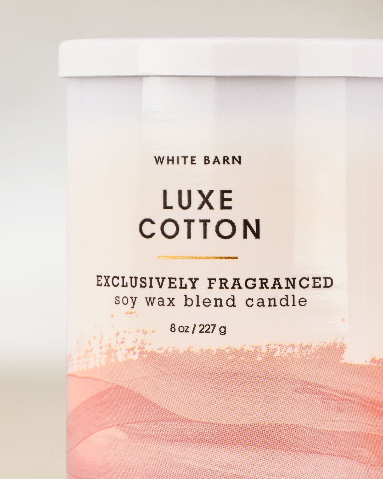 Luxe Cotton Single Wick Candle - Image 2