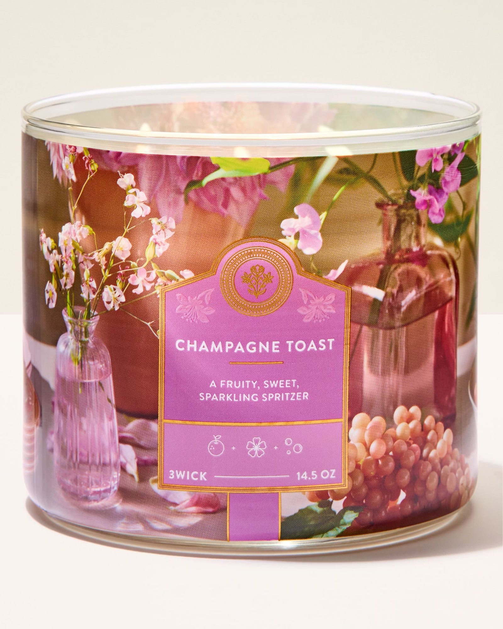 Champagne Toast 3-Wick Candle - Image 5