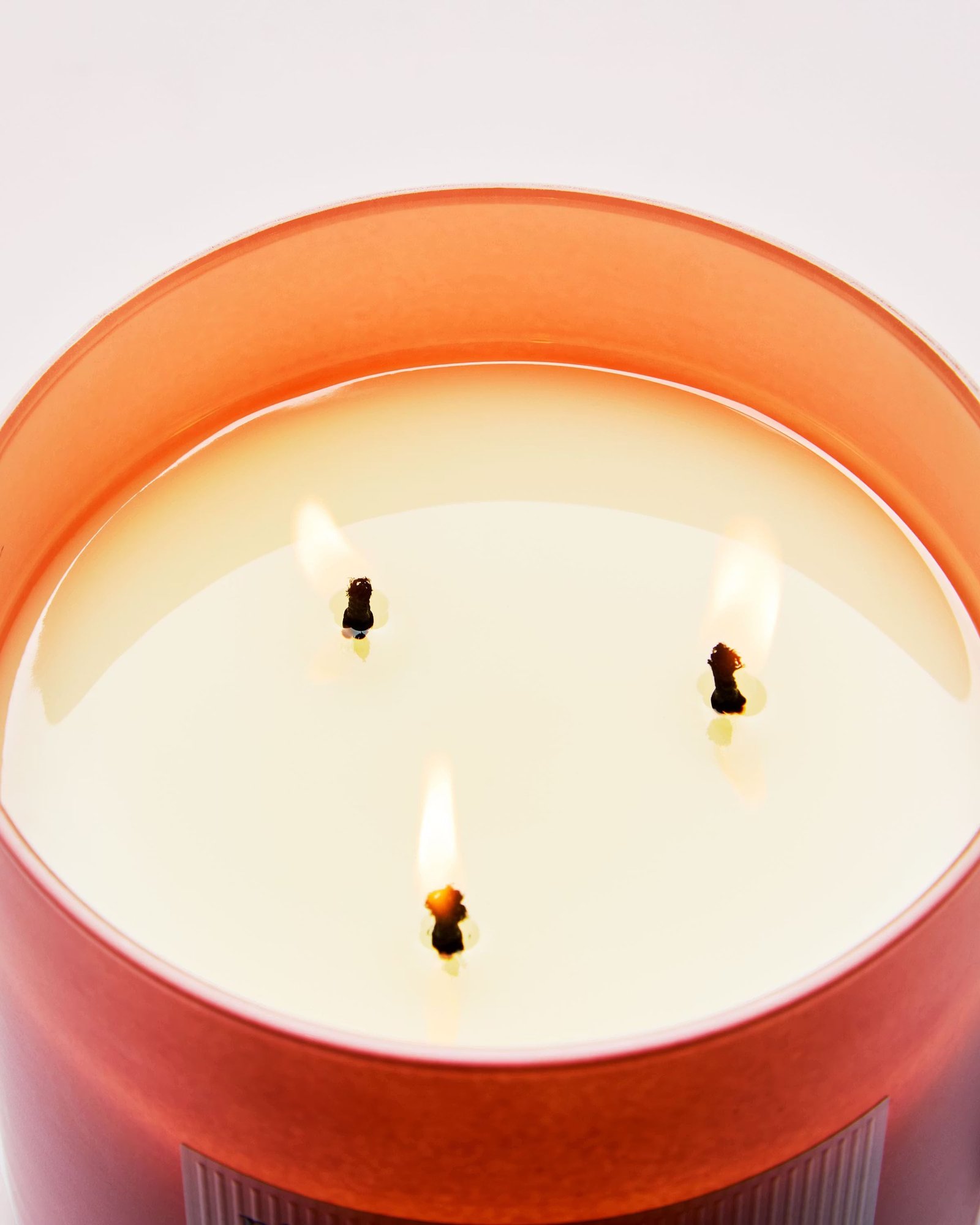 Pink Lavender & Espresso 3-Wick Candle - Image 5