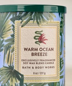 Alternative view of Warm Ocean Breeze Single Wick Candle