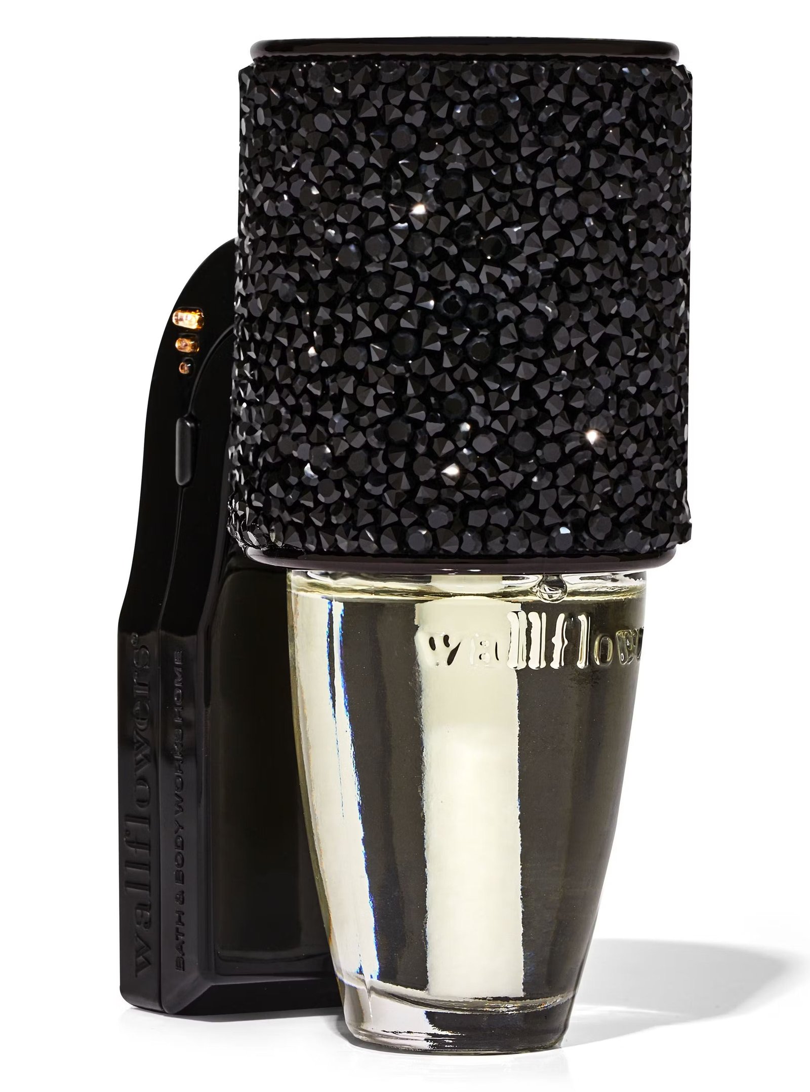 Black Sparkle Topper Wallflowers Scent Control™ Fragrance Plug