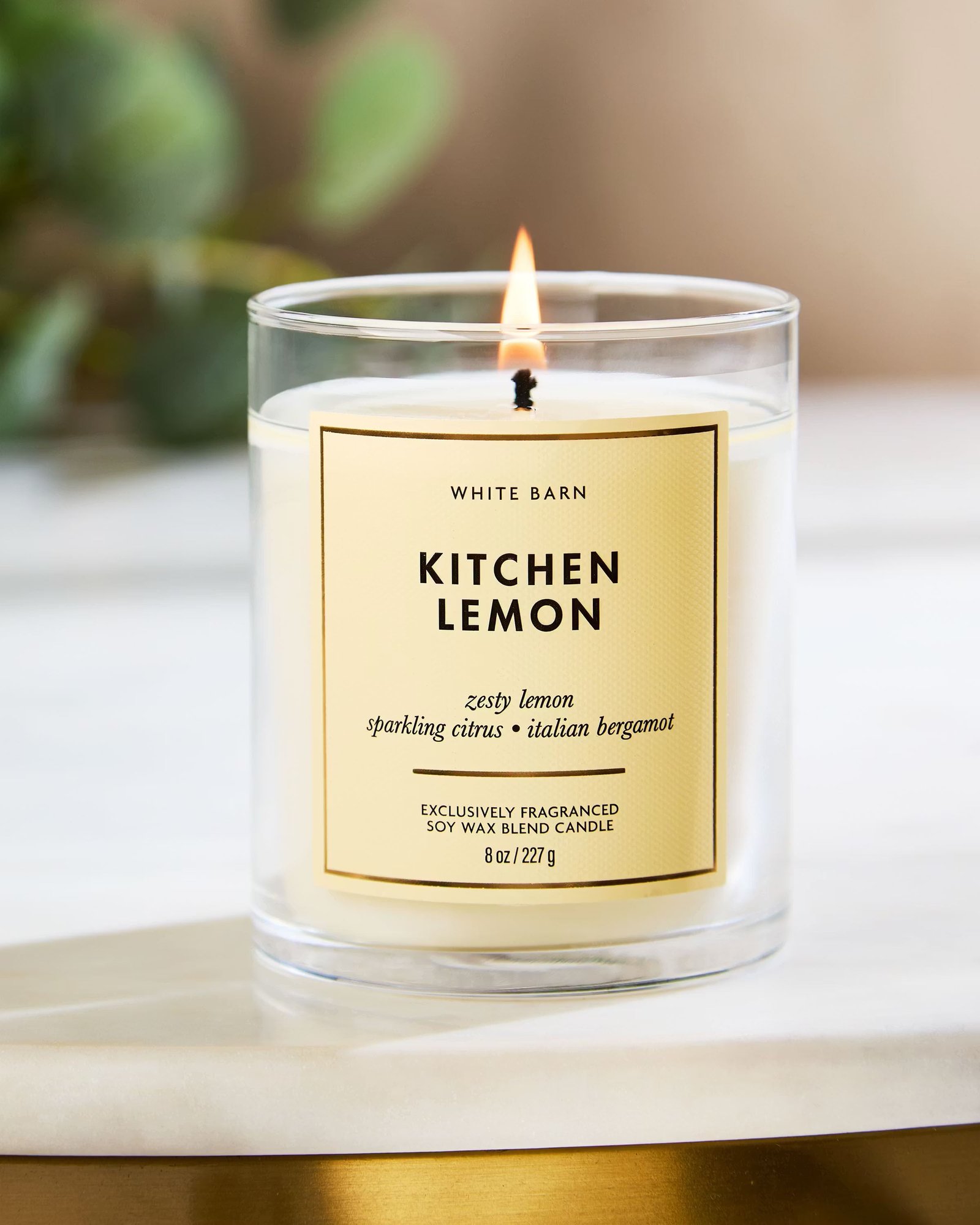 Kitchen Lemon Single Wick Candle - Image 4