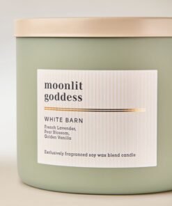 Alternative view of Moonlit Goddess 3-Wick Candle