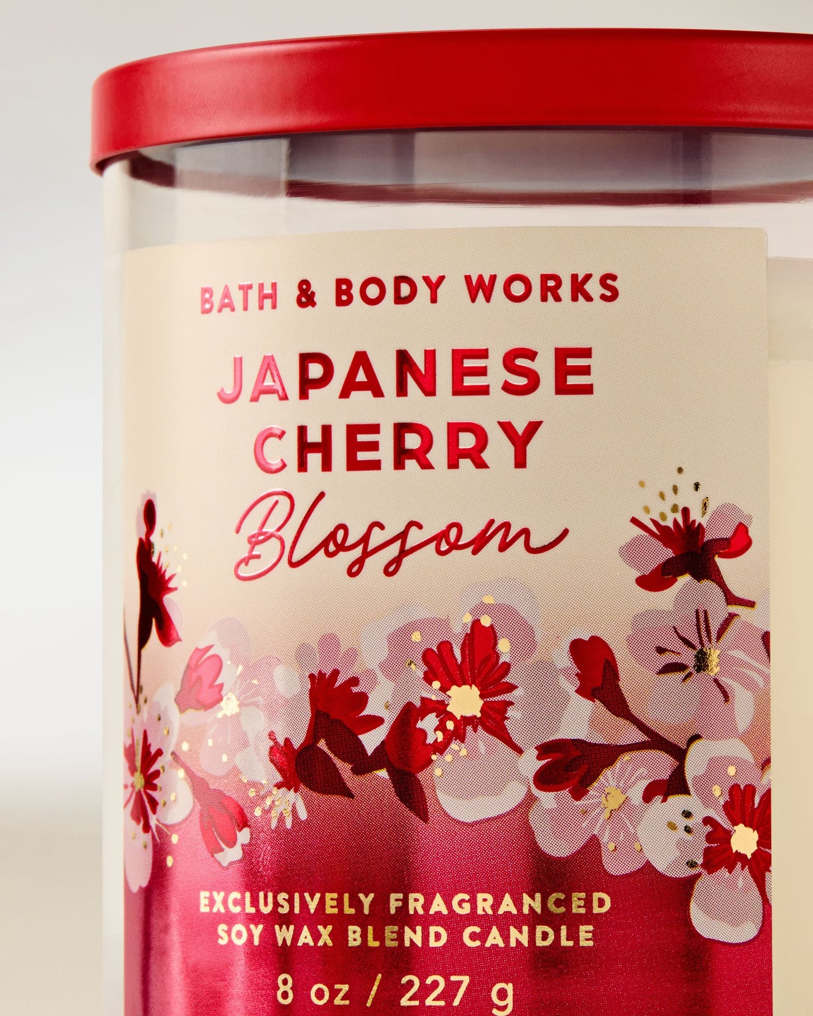 Japanese Cherry Blossom Single Wick Candle - Image 2