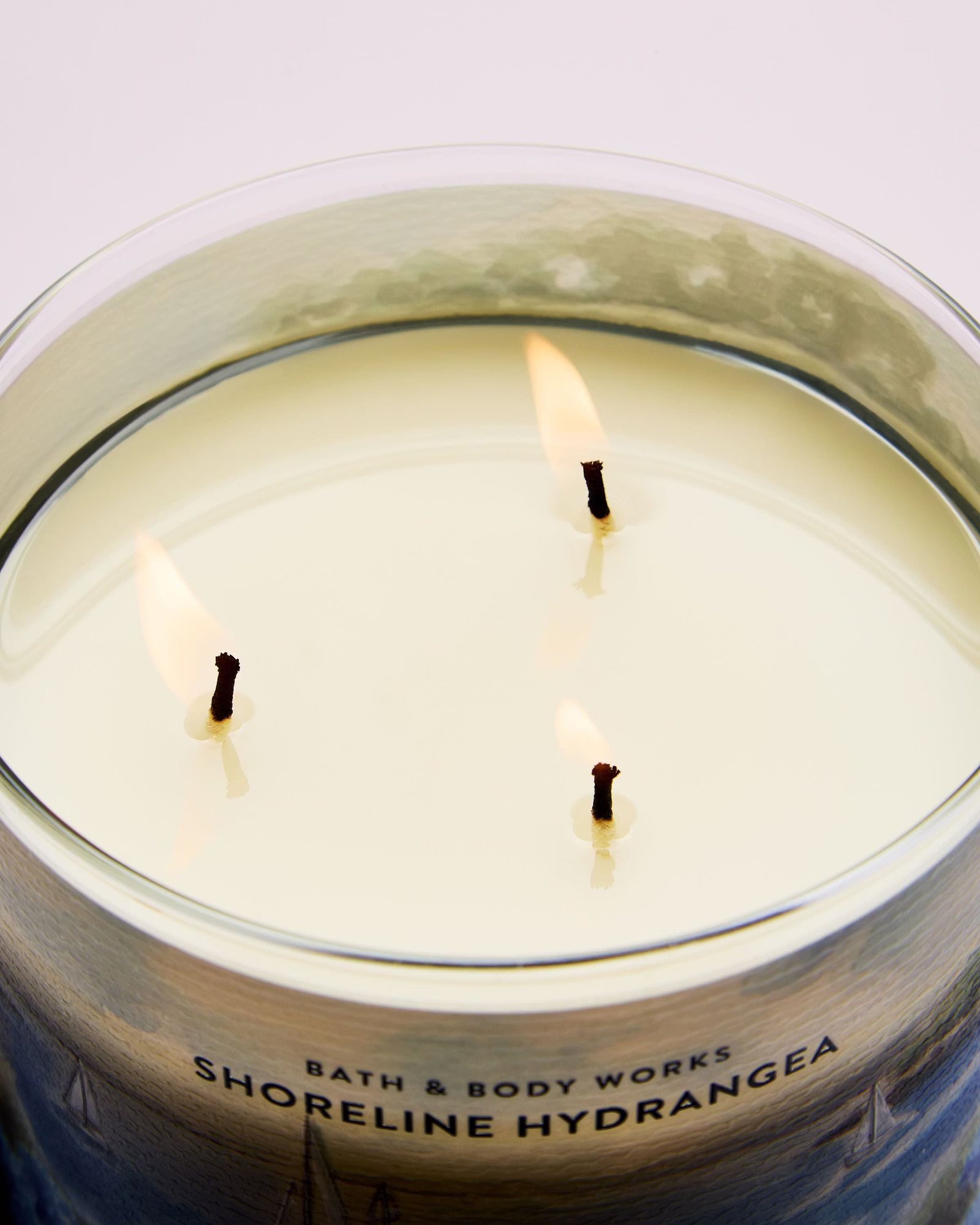 Shoreline Hydrangea 3-Wick Candle - Image 5