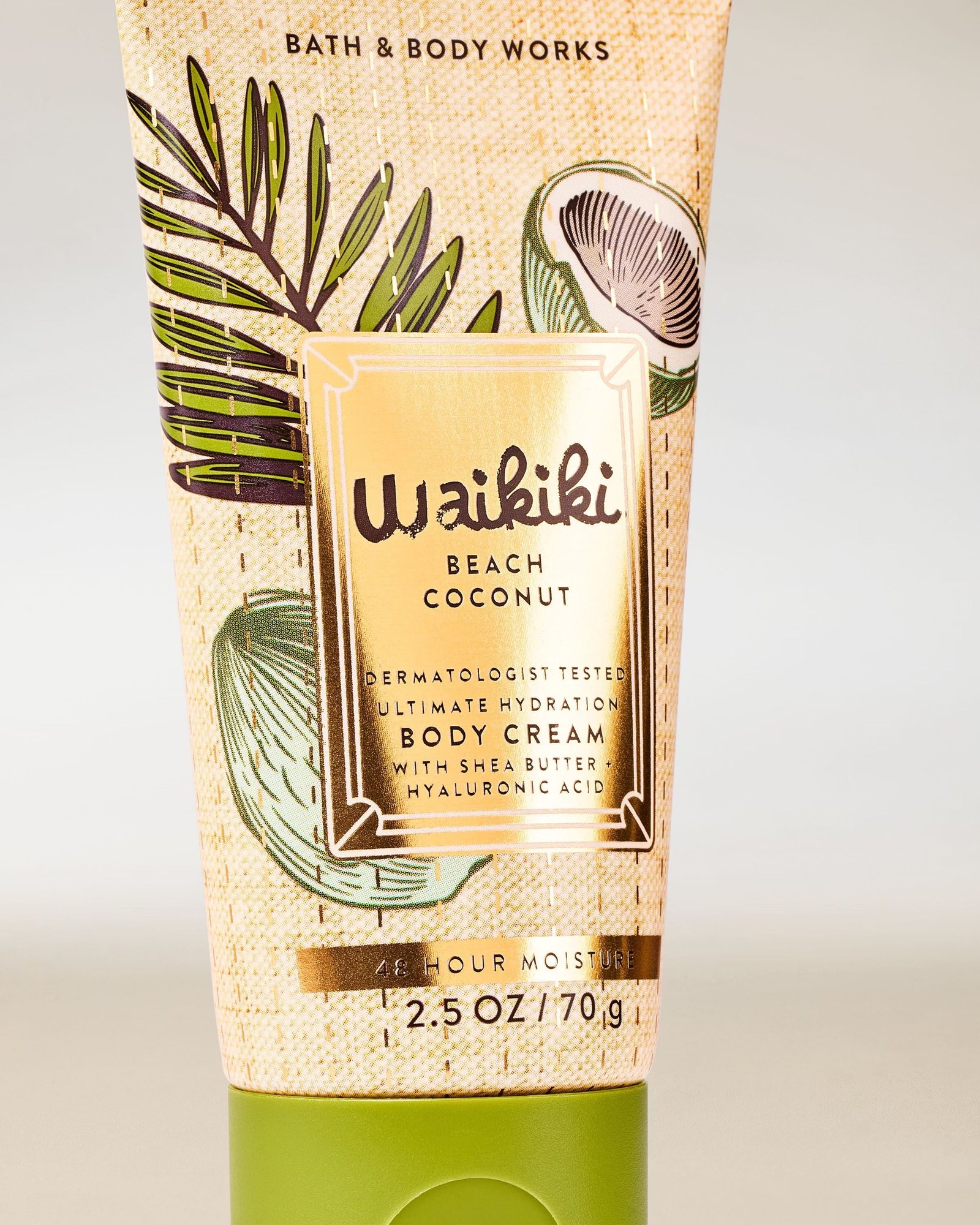 Waikiki Beach Coconut Travel Size Ultimate Hydration Body Cream - Image 2