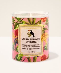 Warm Summer Evening Single Wick Candle