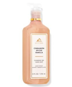 Cinnamon Spiced Vanilla Cleansing Gel Hand Soap