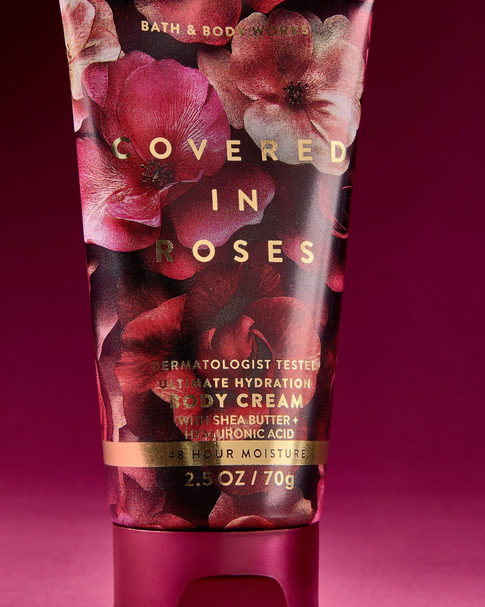 Covered In Roses Travel Size Ultimate Hydration Body Cream - Image 2