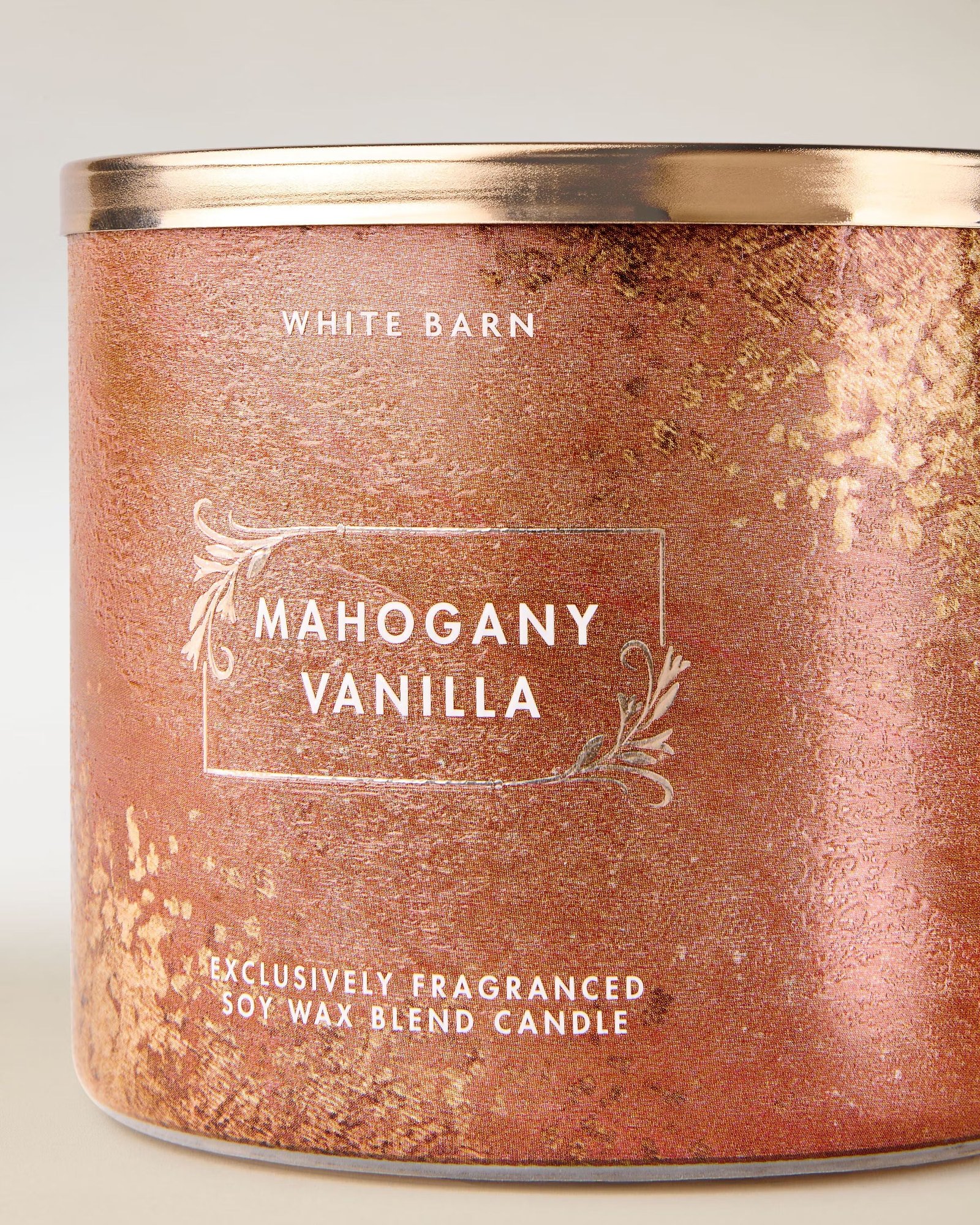 Mahogany Vanilla 3-Wick Candle - Image 2