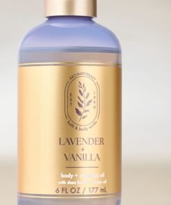 Alternative view of Lavender Vanilla Body and Massage Oil