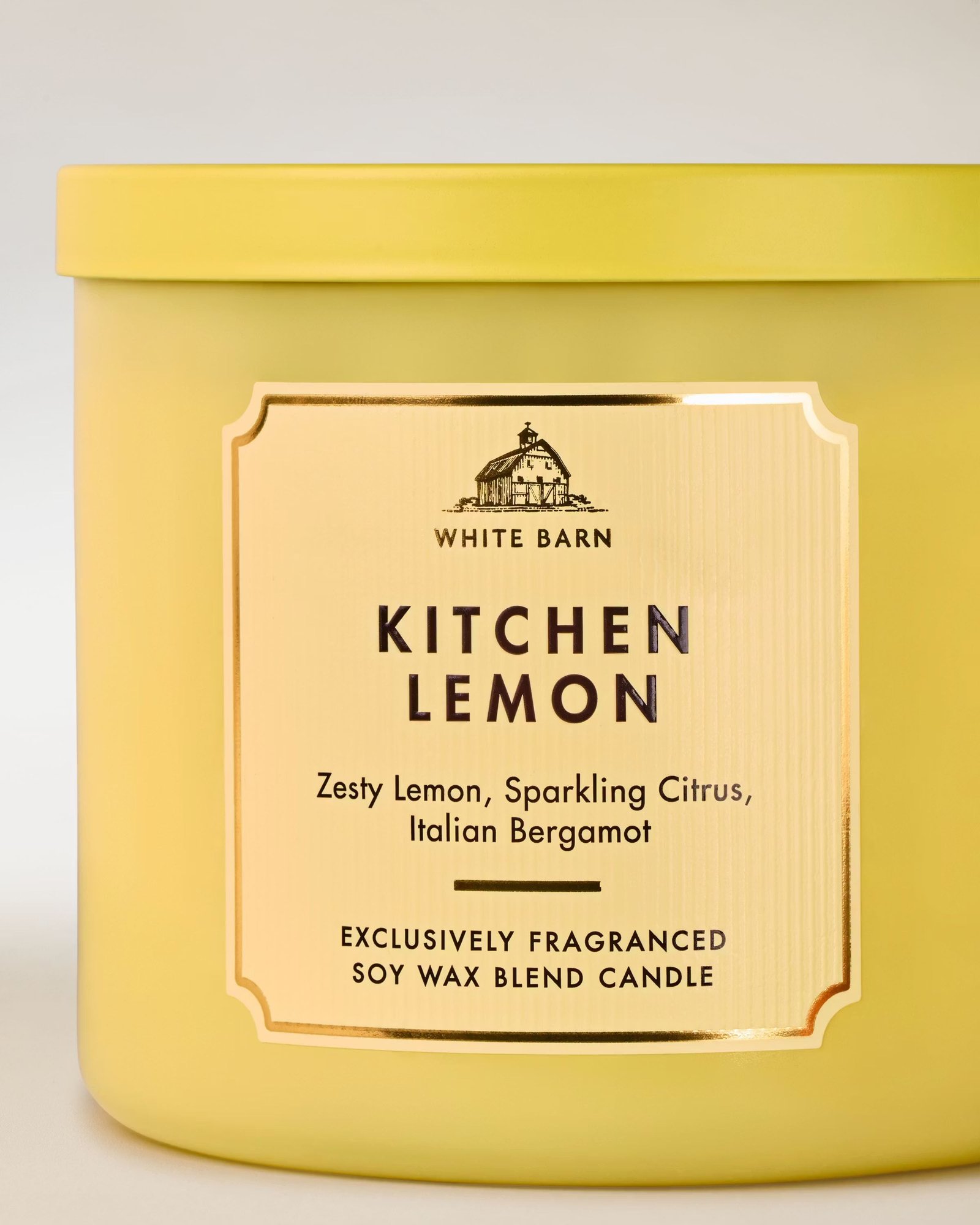 Kitchen Lemon 3-Wick Candle - Image 2